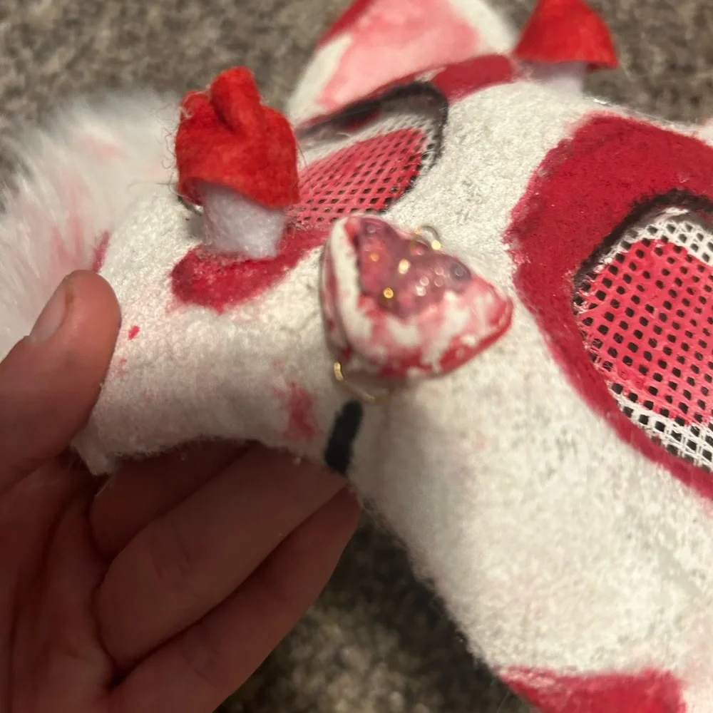 Mushroom cat cat mask + tail!